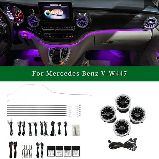 For Mercedes Benz V-class W447 Ambient Kit W447 Lighting System