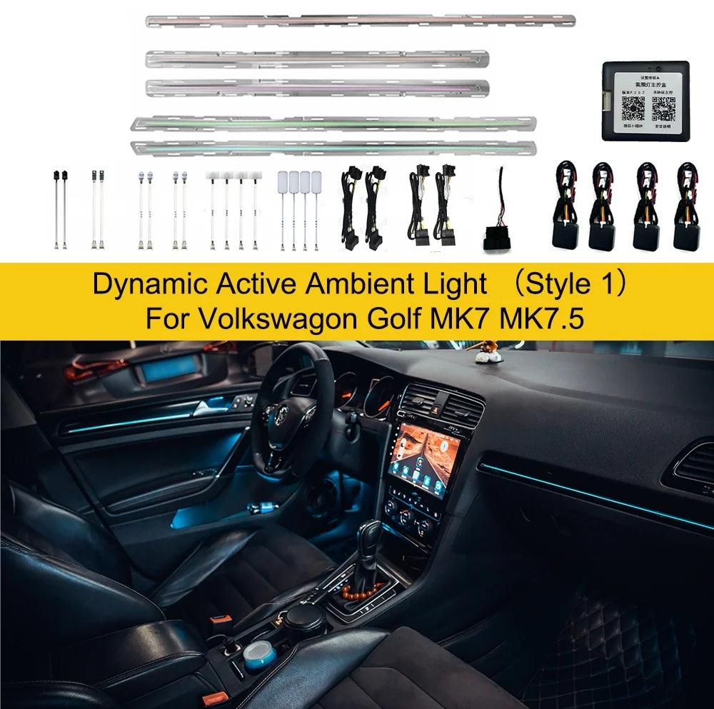 For Volkswagon Golf MK7 MK7.5 Golf Oem Design Symphony Dynamic