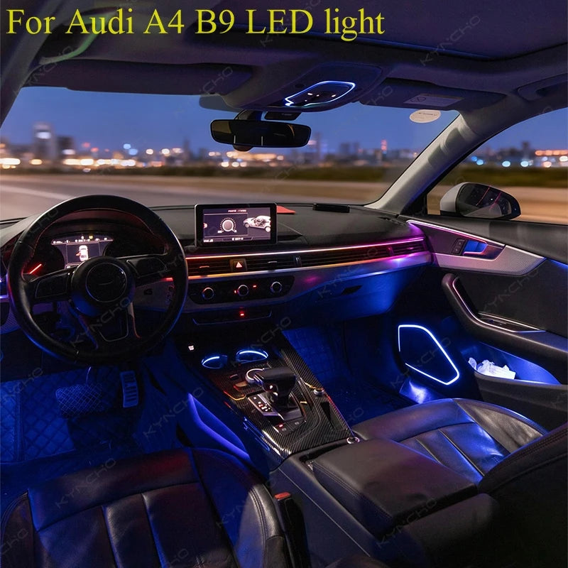 For Audi A4 B9 Interior Lighting Intelligent Colorful Ambient