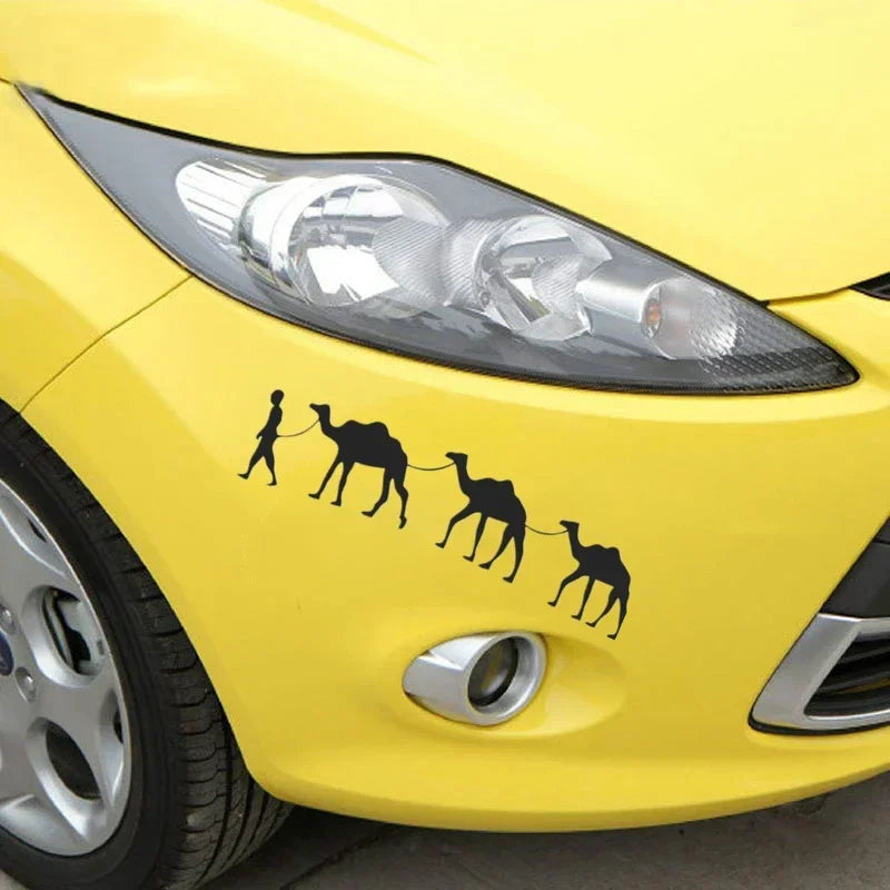 Funny Camel Caravan Sticker Waterproof Decal Vinyl Stickers On