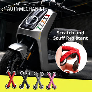 Automechanist Motorcycle Protector Sticker Scratch Shoelace