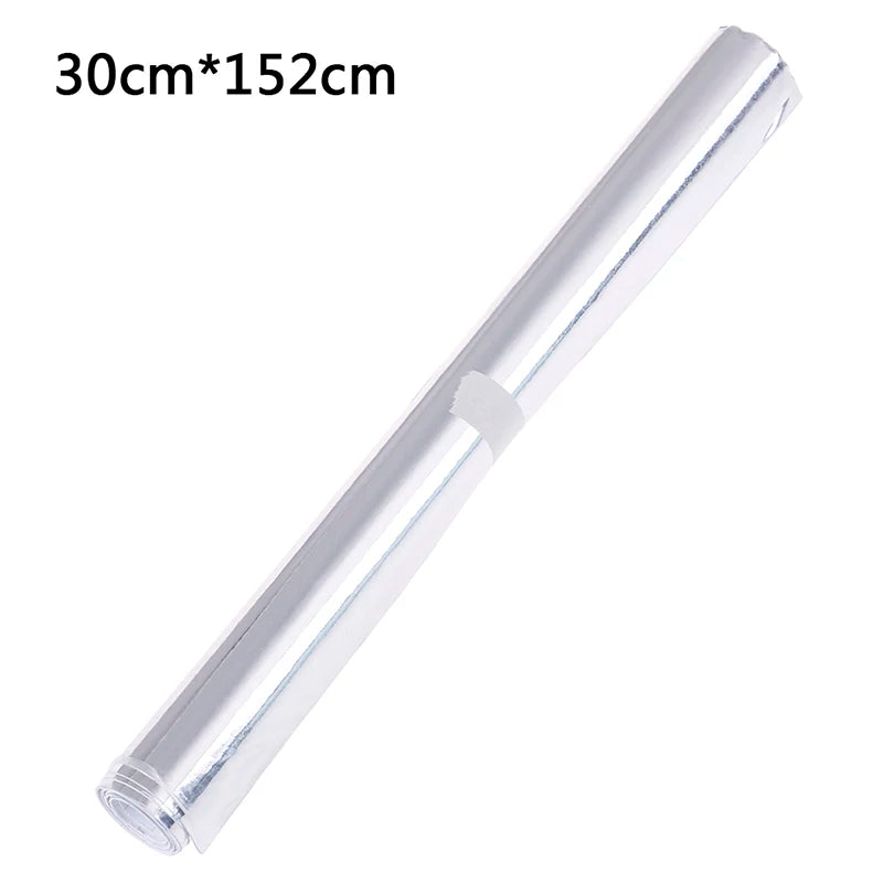 Sizes Newest Mirror Silver Chrome Flexible Vinyl Wrap Sheet
