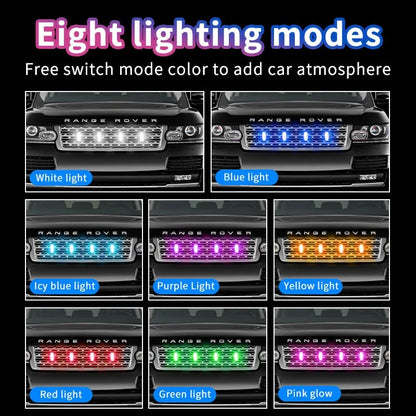 For Motorcycles RGB Color Truck Warning Night Pilot Searchlights