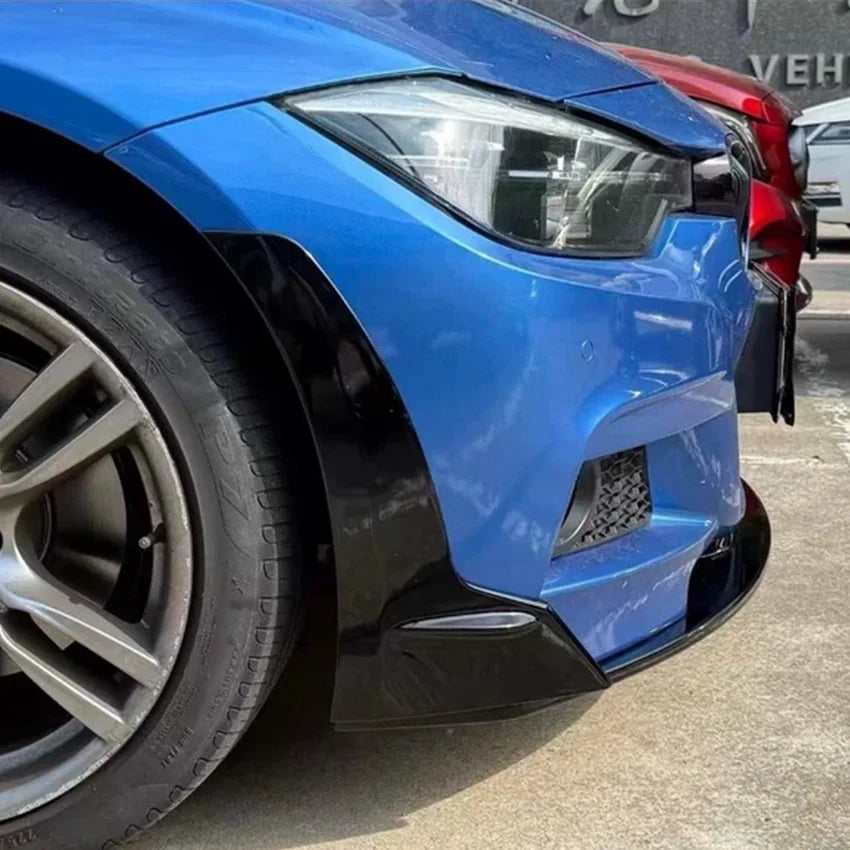For BMW F80 Rear M3 F30 M3 Front Bumper Lip Spoiler Splitter