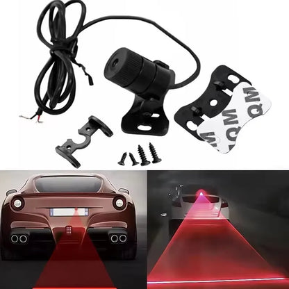 1-6pcs Cool anti-collision Laser Fog Taillight Brake Warning