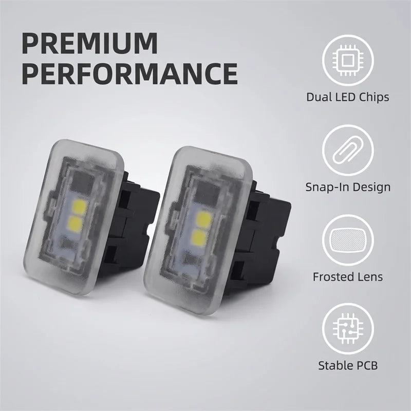 For Q2 Front Foot LED Light 2X 4G0 919 390 C 4g0919390c 4G0919390