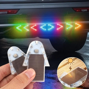 Strobe Waterproof Safety Warning Motorcycle Bike self-adhesive