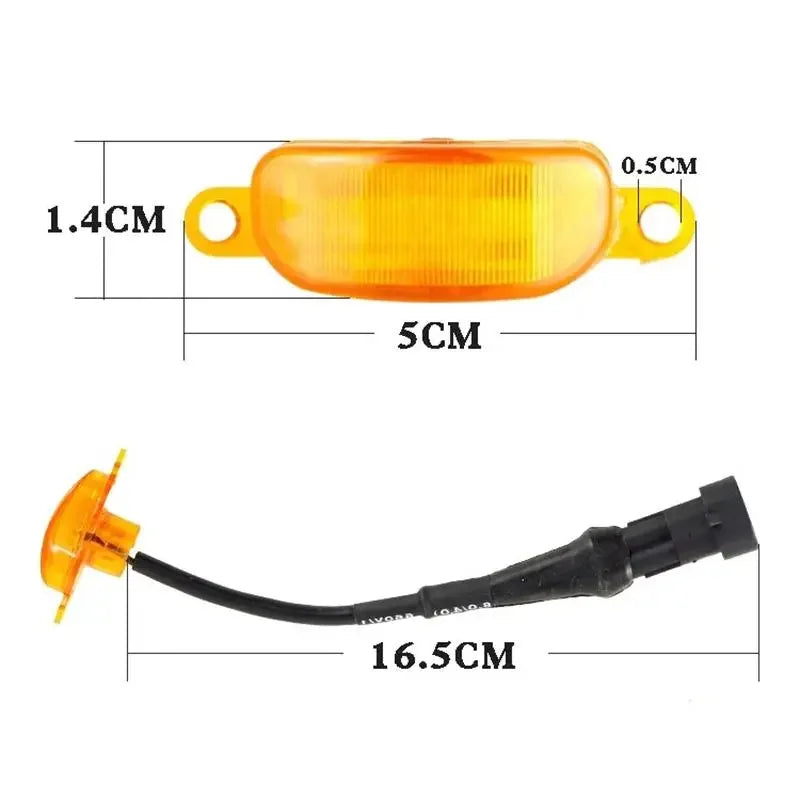 For Kuga Edge Ram F150 Raptor 12V Front Grille Lighting Amber