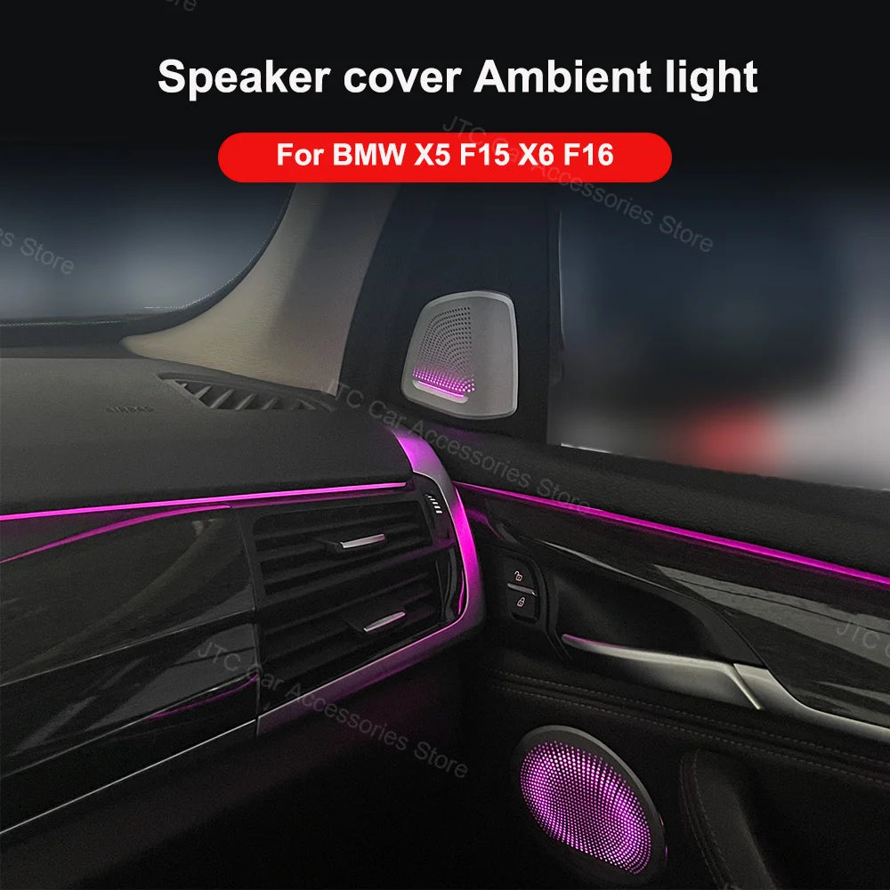 For BMW X5 F15 X6 F16 Colors RGB Ambient BMW X5 X6 Interior
