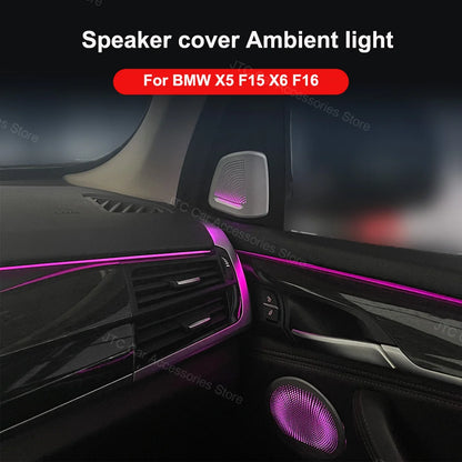For BMW X5 F15 X6 F16 Colors RGB Ambient BMW X5 X6 Interior