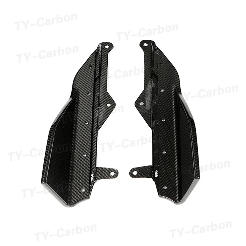 For BMW 2 Series G42 2 Real Carbon Fiber Side Skirts Splitters