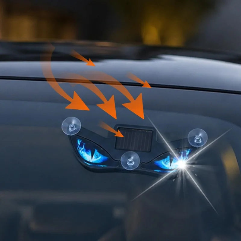 Demon Eye Solar Warning Outdoor Safety Signal