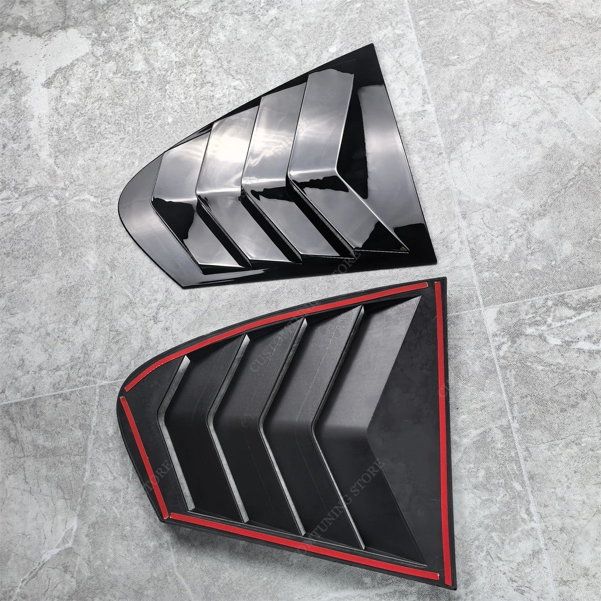 For BMW F10 525I 530D 530I Rear Window Louvers 545I M550I 550D