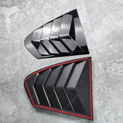 For BMW F10 525I 530D 530I Rear Window Louvers 545I M550I 550D