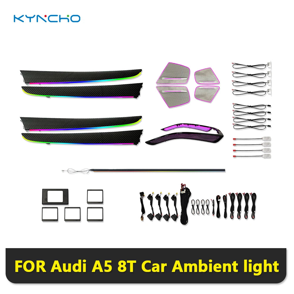 For Audi A5 8T Ambient Lighting Colors Suitable Models From 2010