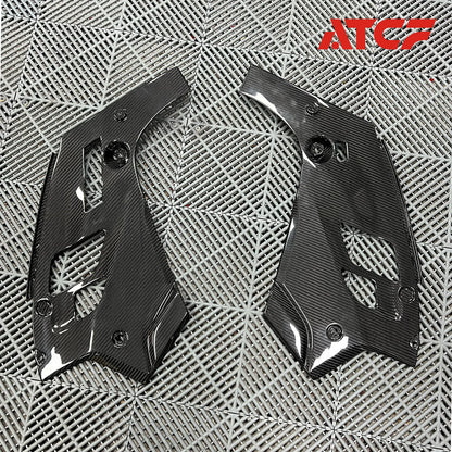 BMW F90 M5 Carbon Fiber Engine Bay Corner Covers