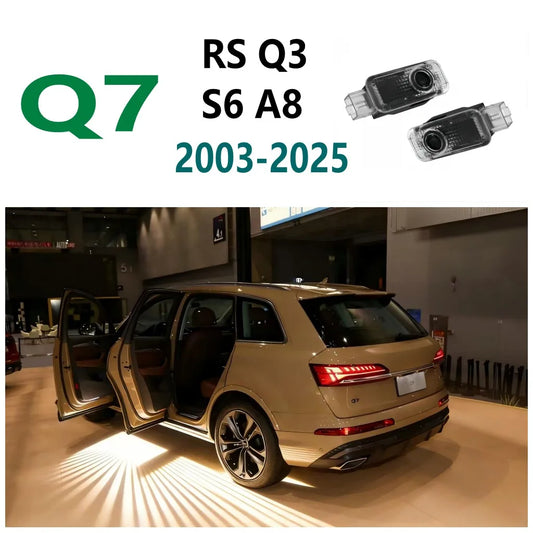 For Audi A3 A4 B8 8P Door Welcome Projector 8V A6 C7 A5 Q5 A8
