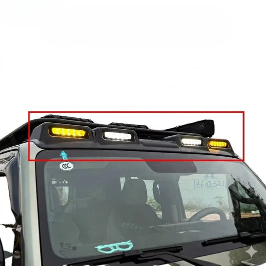 For Icar Icarur V23 2024 2025 ABS Roof Searchlight Spoiler