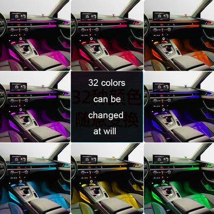 For Audi Ambient Light Lamp Upgrade Colors A4 A4L Q5 Q5L