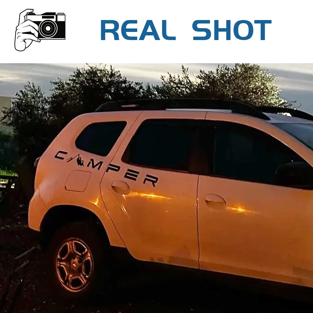 Camper Mountain Sticker Decal 4X4 Offroad Van Caravan Truck