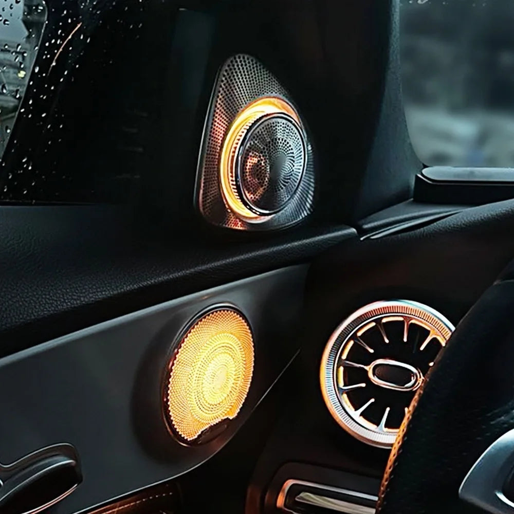 For Mercedes Benz C Glc E Colors W205 3D Rotating Tweeter