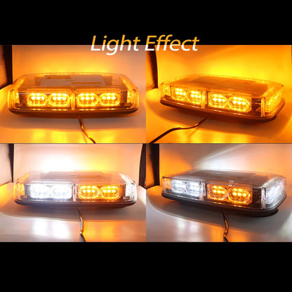 For Vehicle Roof Multi-Mode Flash 12V Magnetic Mount Strobe 24V