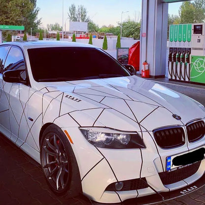 For Full Body Jdm Movement Sticker Competition Striped Die