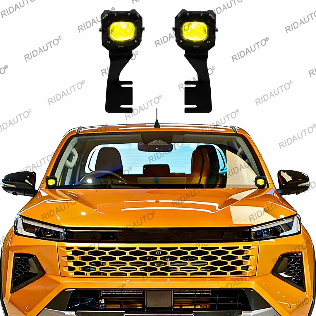 For Hilux 2026 Travo Prerunner & 4trex Hood Spotlight Fog