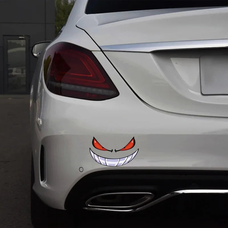 Funny Fun Stickers Devil Sticker Reflective Waterproof Decal