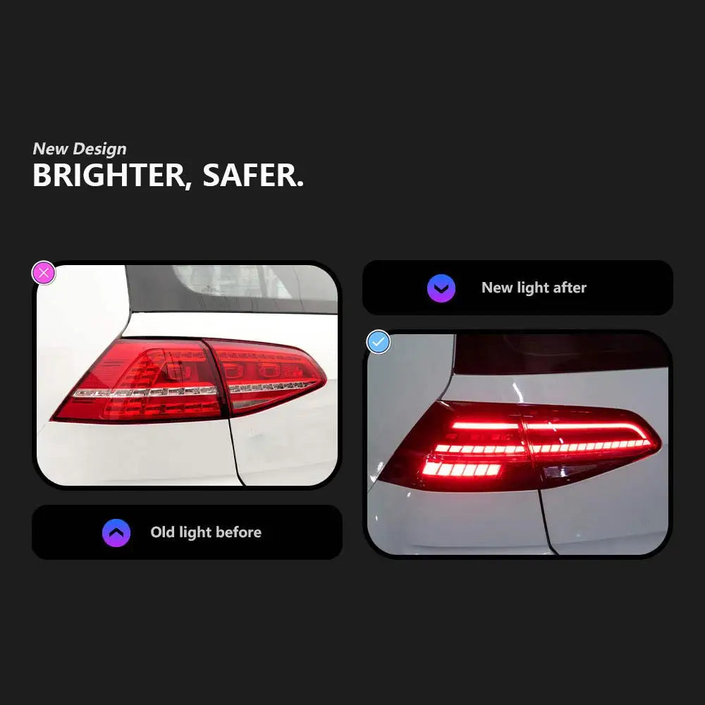 For Golf Taillights 2013-2020 Golf 7.5 Brake Dynamic Signal