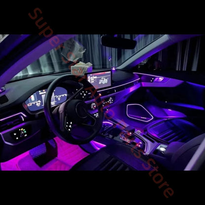 For Audi A4 A4L A5 2017+ Ambient Interior Lighting Upgrade