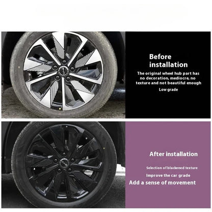 For BYD Song Plus Dmi Seal U Sealion Hub Exterior Sticker Bright