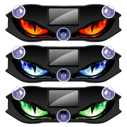 Creative Demon Eye Cool Flashing Solar Warning Dynamic Safety