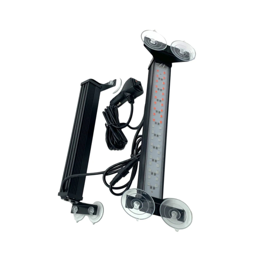 1PC 12v-24v 2x40led One Two Windshield Suction Cup Flashing