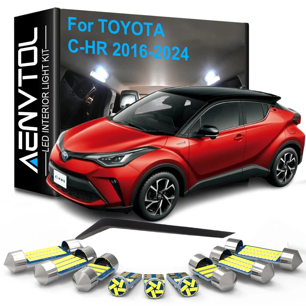 For Toyota C-HR 2016 2017 2018 10PCS Interior Canbus 2019 2020