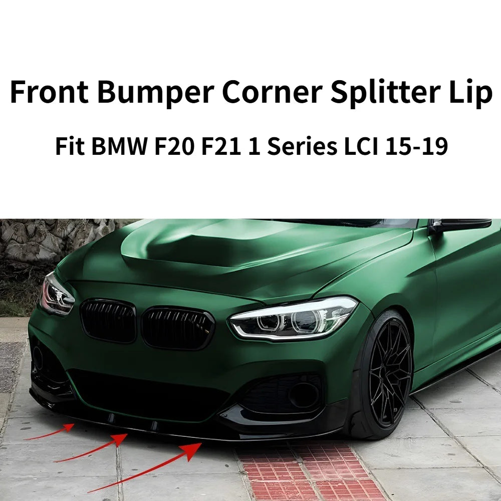 Front Lip Corner Splitter Trim Fits BMW Series F20