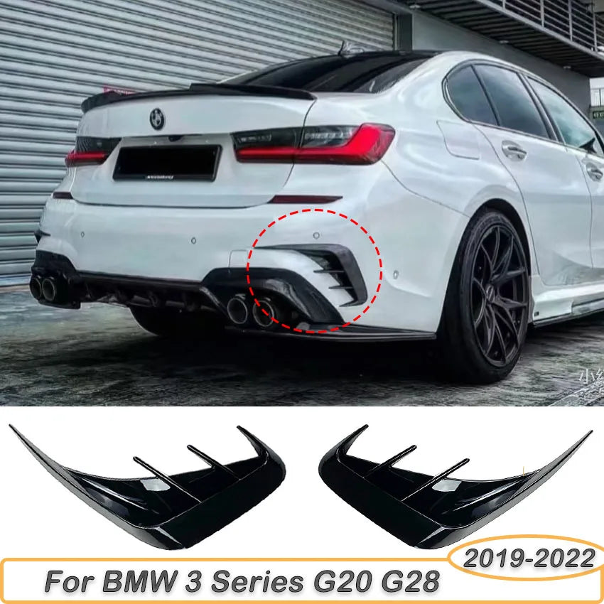 For BMW 3 Series G20 G28 2019-2022 m-sport Rear Bumper Fog Lower