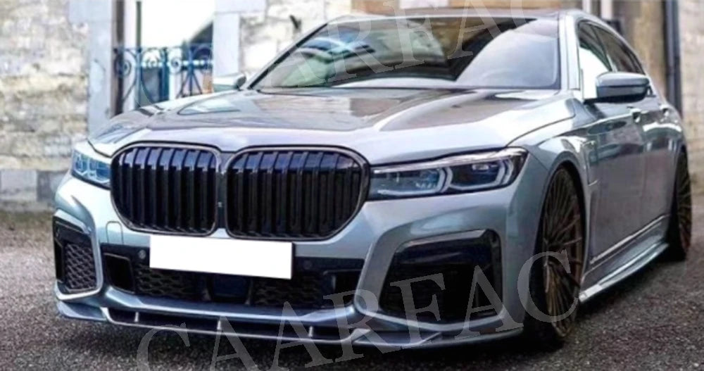 For BMW 7 Series G11 G12 Carbon Fiber Front Bumper Lip