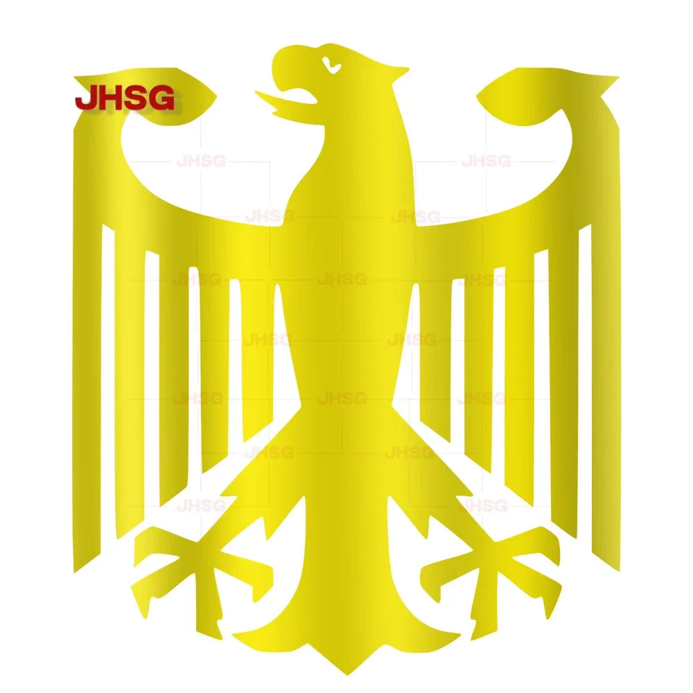 Classic German Eagle Flag Body Decal Design Stickers Waterproof