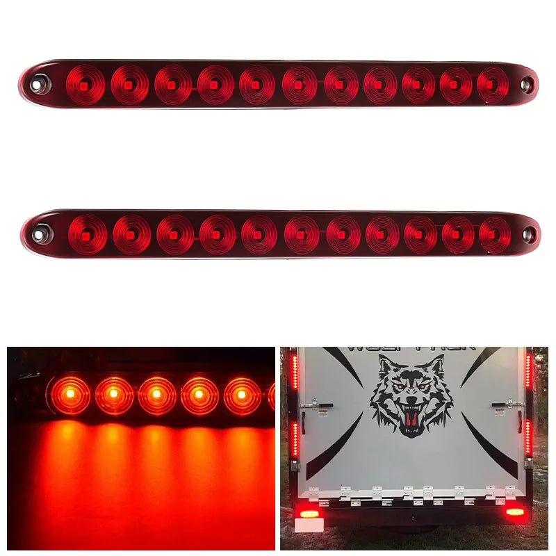 Tail Bar 12V 24V Rear Brake Stop Turn Signal
