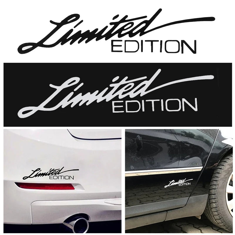 Creative Limited Edition Laser Stickers English Letter