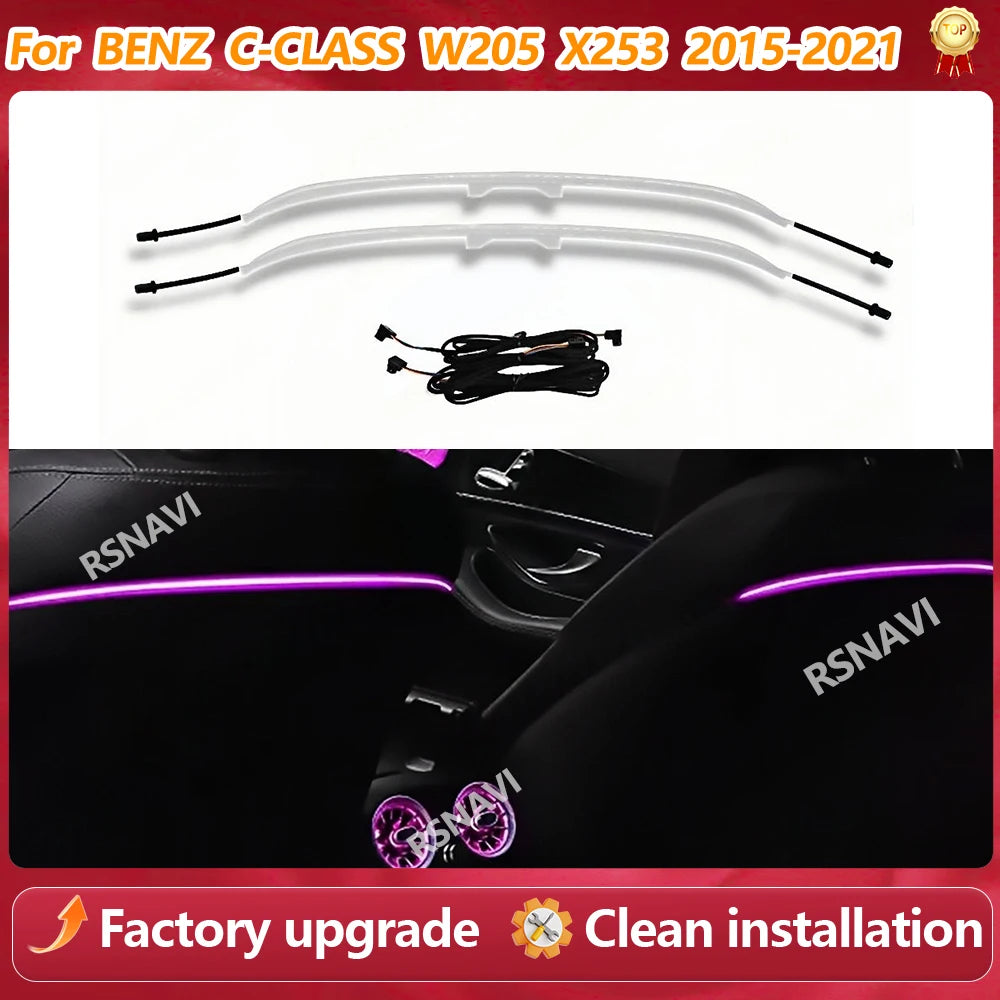For Mercedes Benz C-Class W205 Glc 256 Colors SEAT Ambient X253