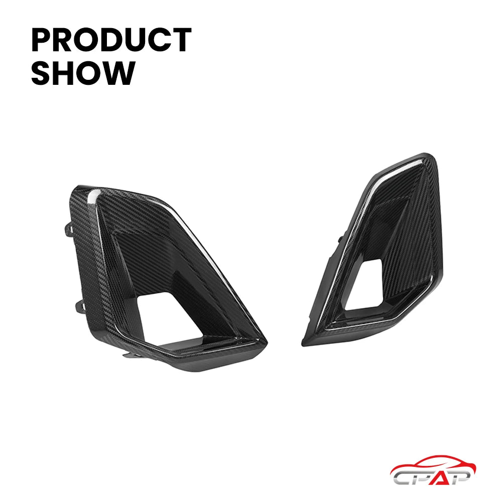 For BMW X5 Series G05 Lci Real Dry Carbon Fiber Front Air Duct