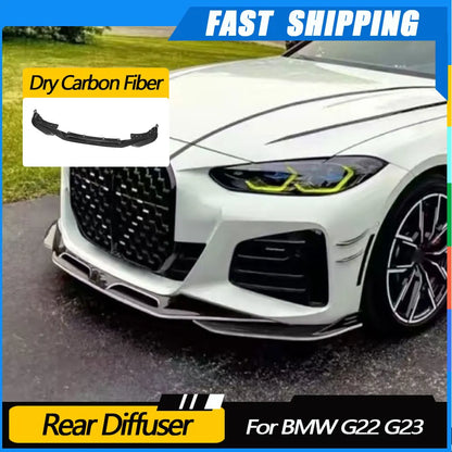 For BMW 4 Series G22 G23 Jmcarcool Front Bumper Lip Splitters
