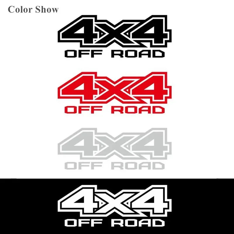 For Ford Honda Toyota Volkswagen Citroen 2PCS 4X4 Off Road