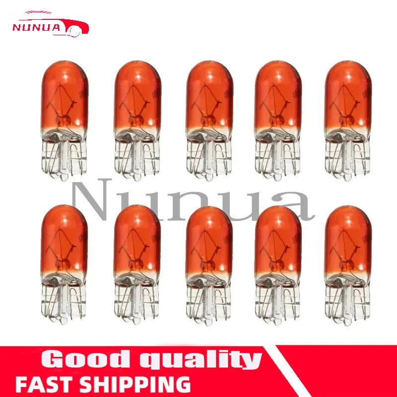 12V 5W T10 501 W5W Bulbs Single Filament Multiple
