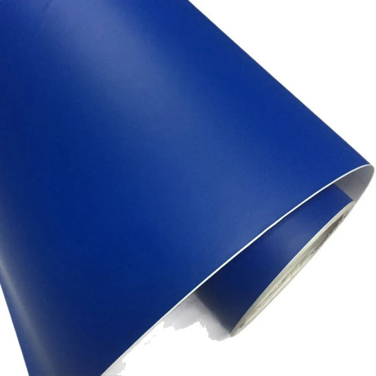 58x152cm Lot Matt Dark Blue Vinyl Sticker Wrapping Wrap