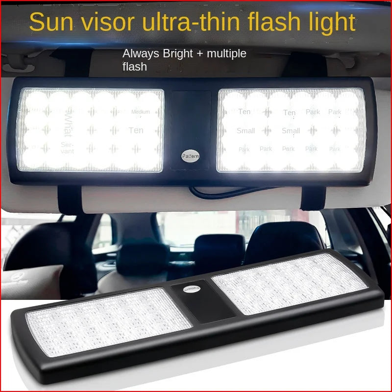 For Firefighter Ultrathin Visor Strobe Flashing Interior