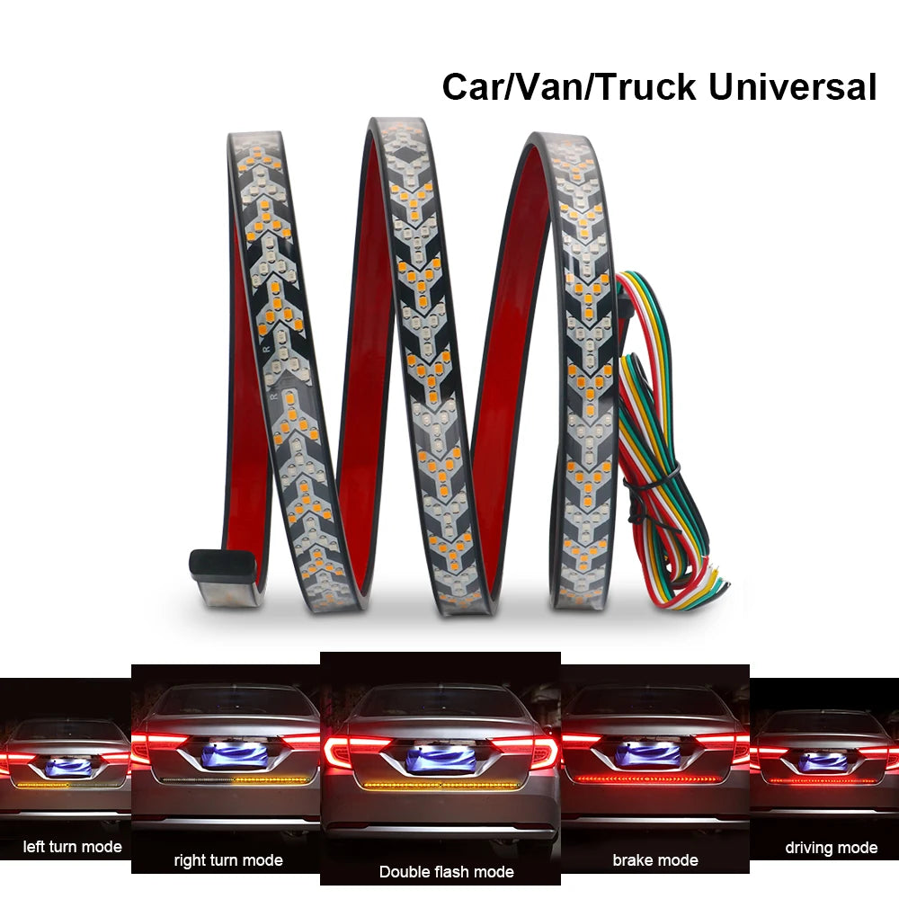 1.8m 2M 2.4m Brake Turn Warning Signal Flexible Strip