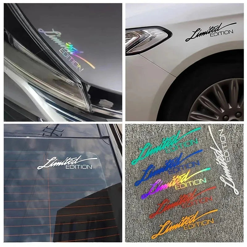 2PCS Limited Edition Creative Vinyl Sticker Window car-styling